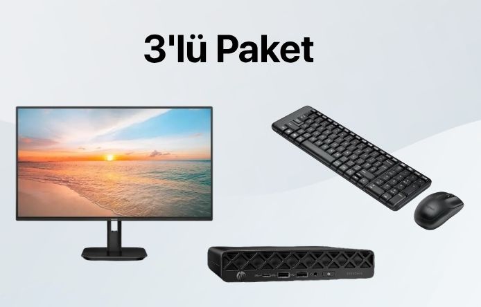 HP MİNİ PC SET 2
